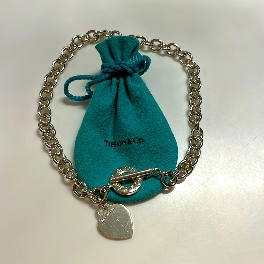 Tiffany & Co. Heart Tag Toggle Necklace